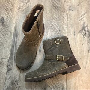 UGG Brown Combat & Moto Boots